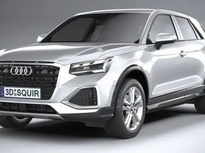 Audi Q2 2021 3D model