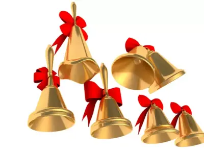 Cristmas Bell collection 3D model
