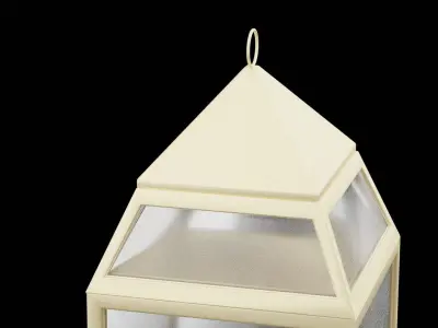 Christmas Lantern Low-poly 3D model purchase