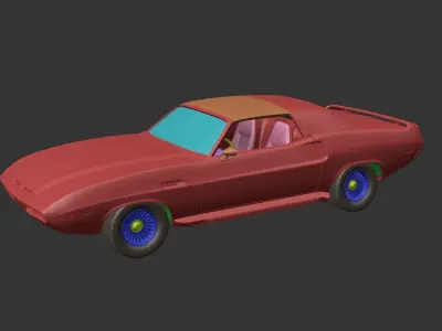 Dodge Diamante 1970 3D print model