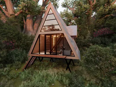 DESAIN VILLA 3D model