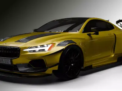 2020 Polestar 1 NFS 3D model