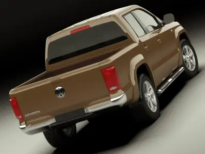 VW Amarok 3D model