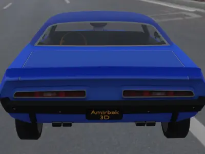 Dodge 3D model by justin777559