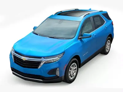 Chevrolet Equinox LT 2024 Low-poly 3D model