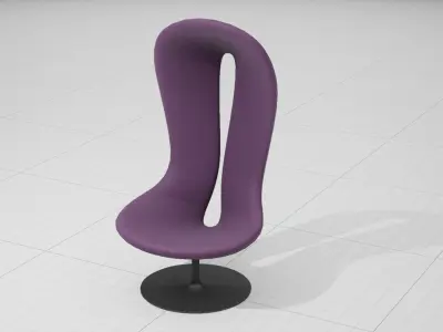 PlusHalle Hannah Chair UE4 Low-poly 3D model