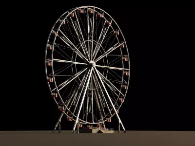 Ferris wheel 3D model