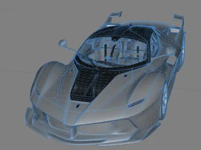 Ferrari FXXK 3D model