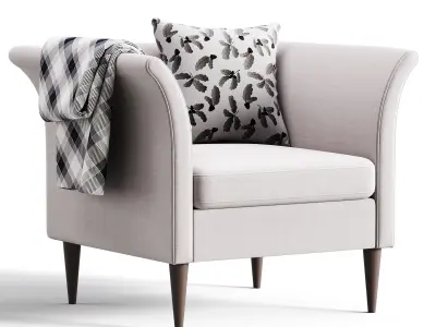 Armchair C116 3D model