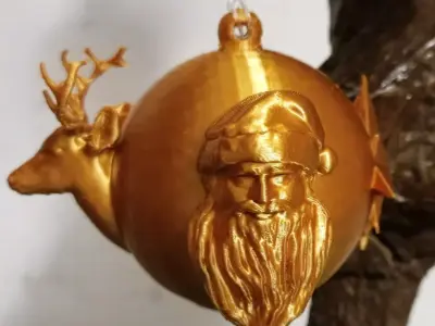 CHRISTMAS BALL 3D print model shop