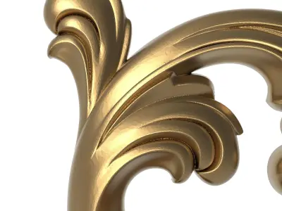  decorative pattern ready for 3D printing 3D model 160