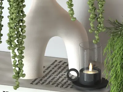 decorative set 02 3D model