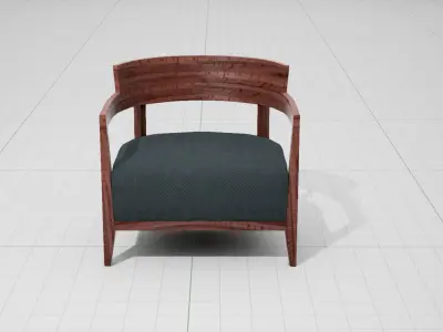 Flexform Jenny Chair UE4 Low-poly 3D model