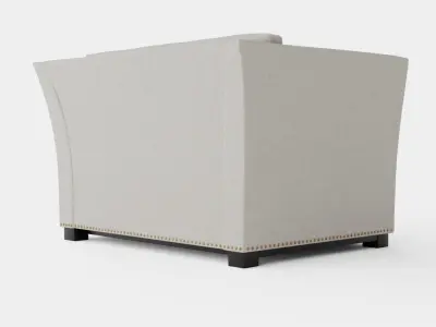 Madison loveseat sand Low-poly 3D model