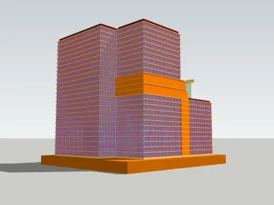Office Building 3D model