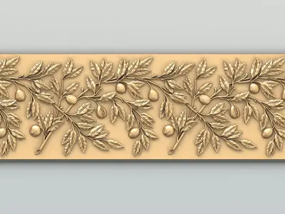 Molding 062 Plants 3D model