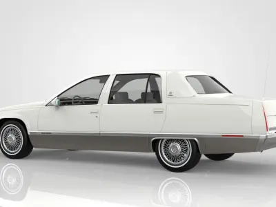 Cadillac Fleetwood Brougham 1994 3D model