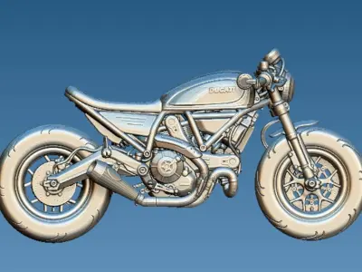 Collection of 20 motorbikes 3D print model