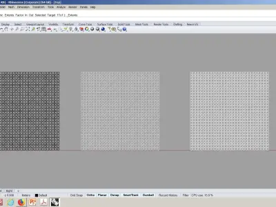 Canework for furniture  Mesh Cane webbing Free 3D model