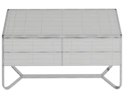 Soft Geometry Chest of Drawers 3D model