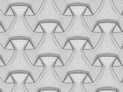 3d wall panels 3D model