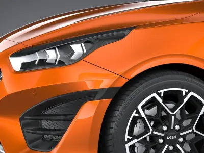 Kia Ceed GT-Line 2022 3D model