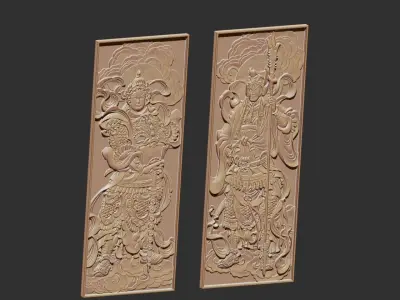 Guardian Warriors 3D print model