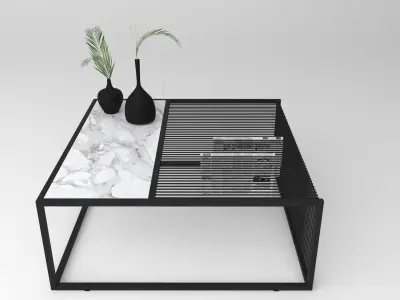 MINIMAL COFFEE TABLE 3D model