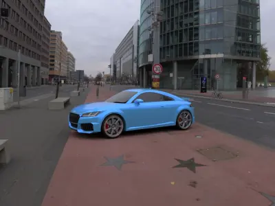 Audi TT RS 3D model