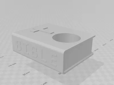 Bible Planter - Succulent Planter - Religious Christians  3D model