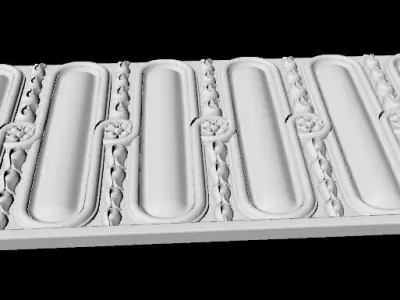 Decor for furniture 3D model purchase