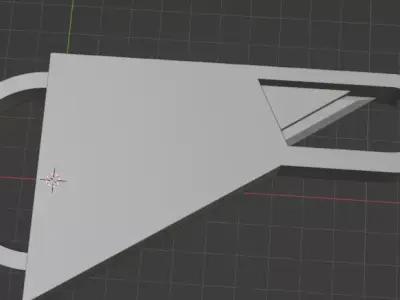 box cutter or pocket knife mostly prop  Free 3D print model