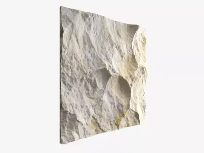 102-RockPanel piece of rock 3D model