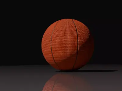 Basketball Low-poly 3D model buy