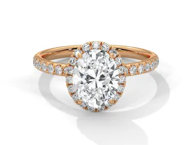 solitaire ring with detail images and 360 render videos 71 3D print model