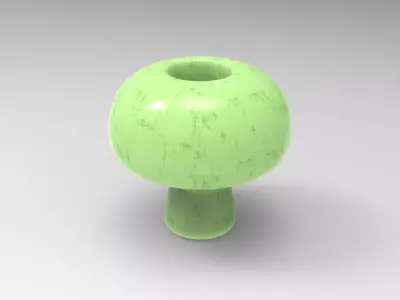 Ololo Plant Pot Low-poly 3D model