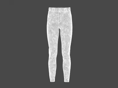 Baseball Pant 3D model