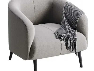 Amalfi Armchair 3D model