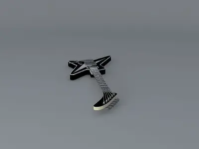 Charvel Star guitar Free 3D model
