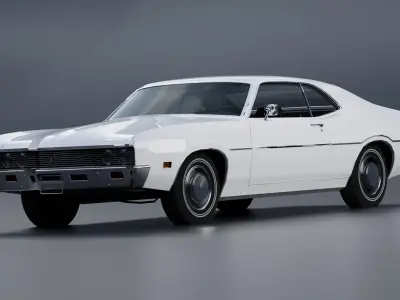 Mercury Montego MX 429 1970 3D model