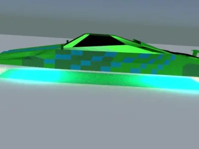 Future car - Endrio Infiniti FCE 10 ML 5 3D model