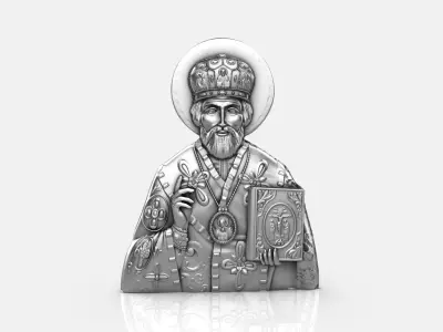 Saint Nicholas 3D print model