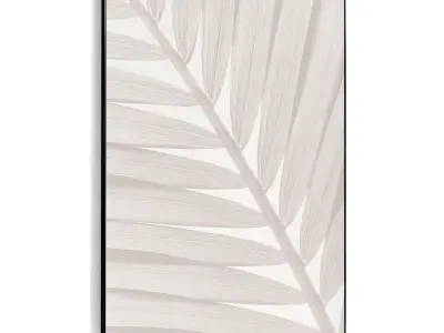 Plaster Two Photo Frame 459 Low-poly 3D model