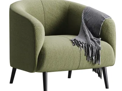 Amalfi Armchair 3D model