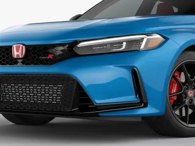 Honda Civic Type R 2023 3D model