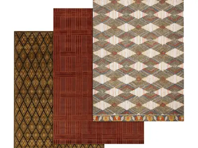 Rug Set 2228 3D model