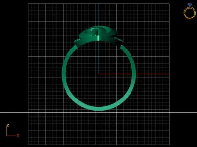 Women Ring STL Womens Ring 3d models 3D print model 3D print model 8