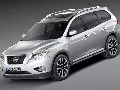 Nissan Pathfinder 2013 3D model