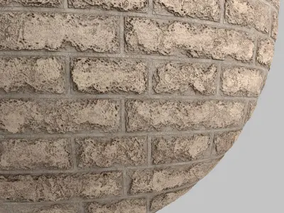 Materials 27- Brick Tiles Pbr-4k-Sbsar Texture