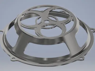 TOXIC CLUTCH COVER 3D print model